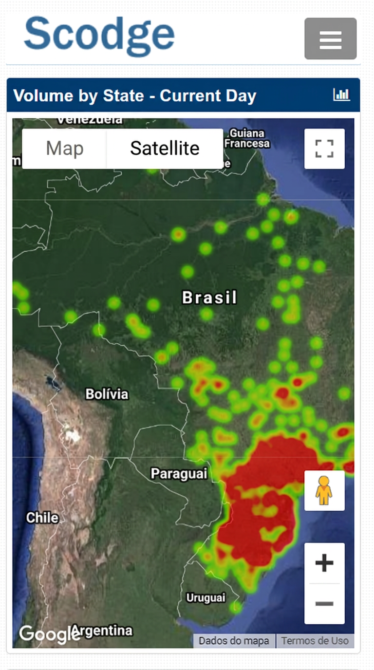 Mobile Heat Map